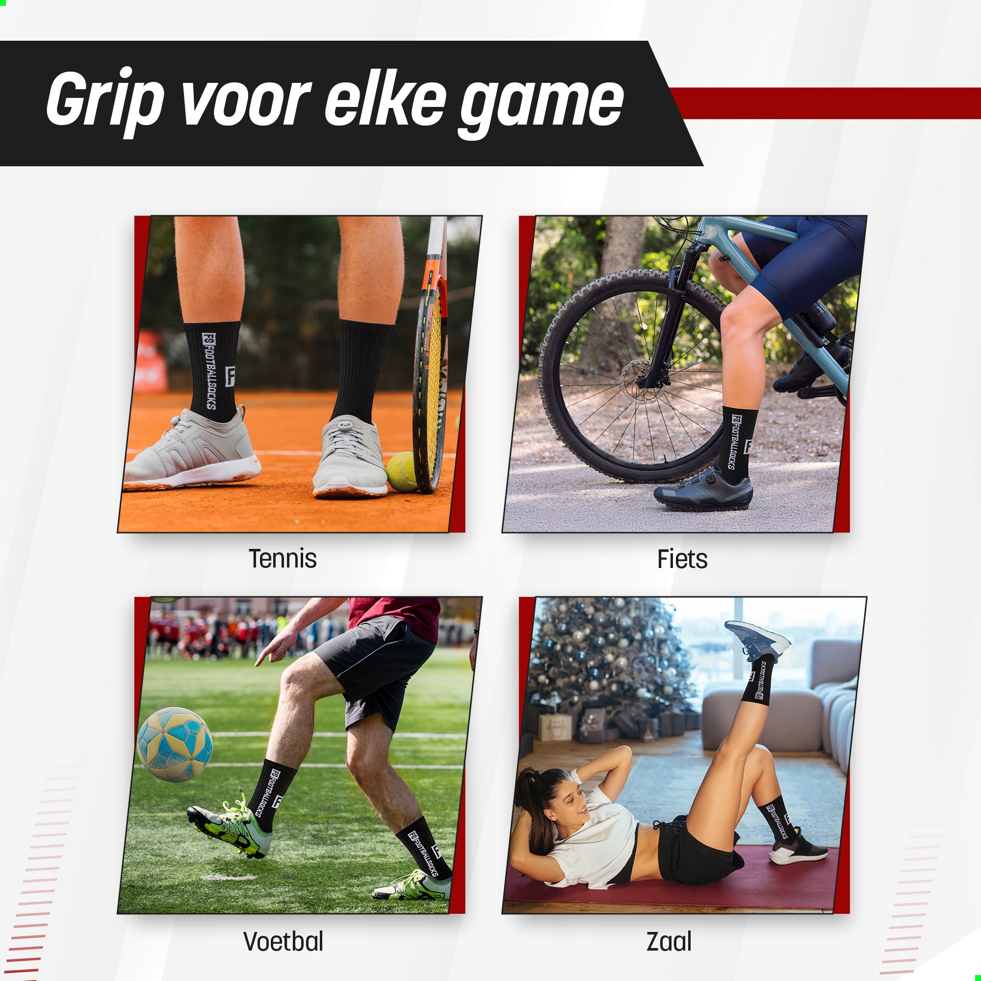 Onixo Zwarte Gripsokken Met Print