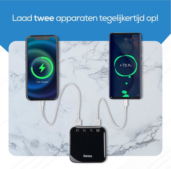 Ferera Powerbank 10.000 mAh