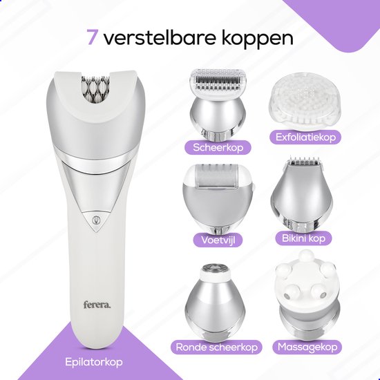 Ferera Ladyshave - 7 in 1