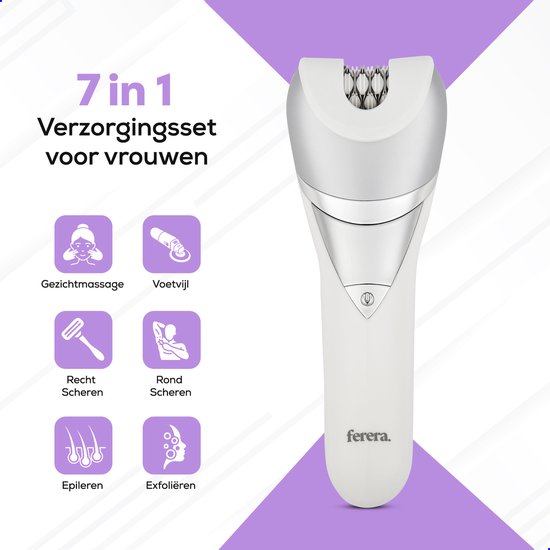 Ferera Ladyshave - 7 in 1