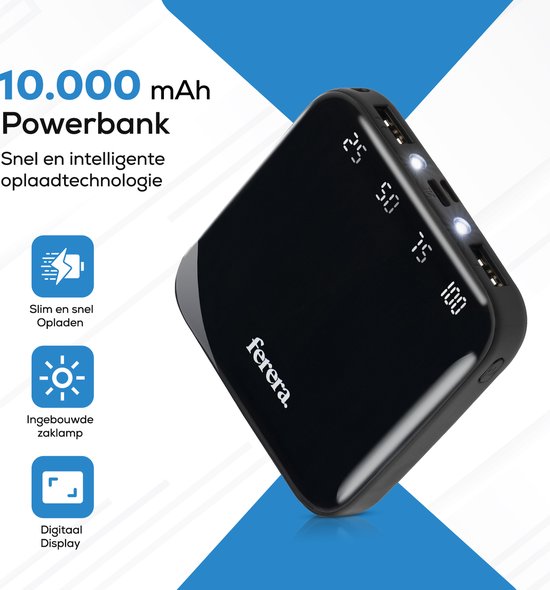 Ferera Powerbank 10.000 mAh