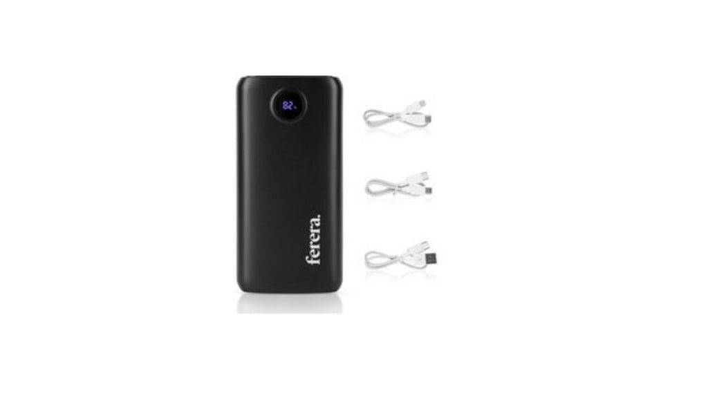 Ferera Powerbank 20.000 mAh zaklamp